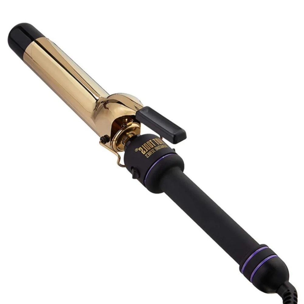 Hot Tools Gold Curling Iron/Wand, 1.5 in